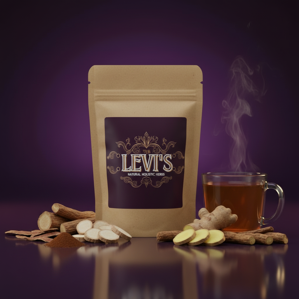 Slippery Elm Bark Herbal Tea — Children's Digestive & Throat Soothing Support
