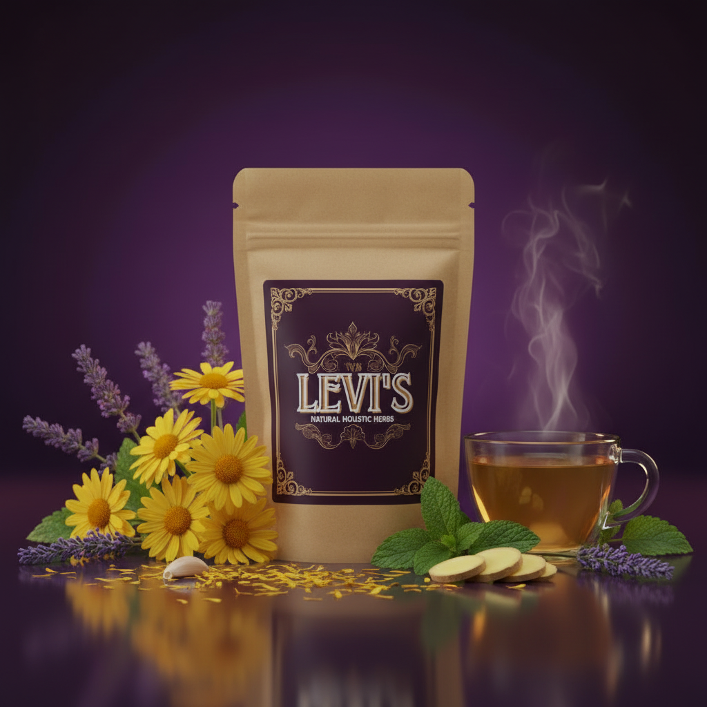 Chamomile Flower Herbal Tea — Children's Calm Sleep & Congestion Support