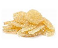 GINGER ROOT - Crystallized Pieces ( Zingiber officinale )