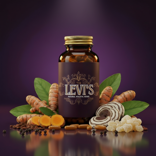 Frankincense Boswellia Extract Capsules — Levi's Label
