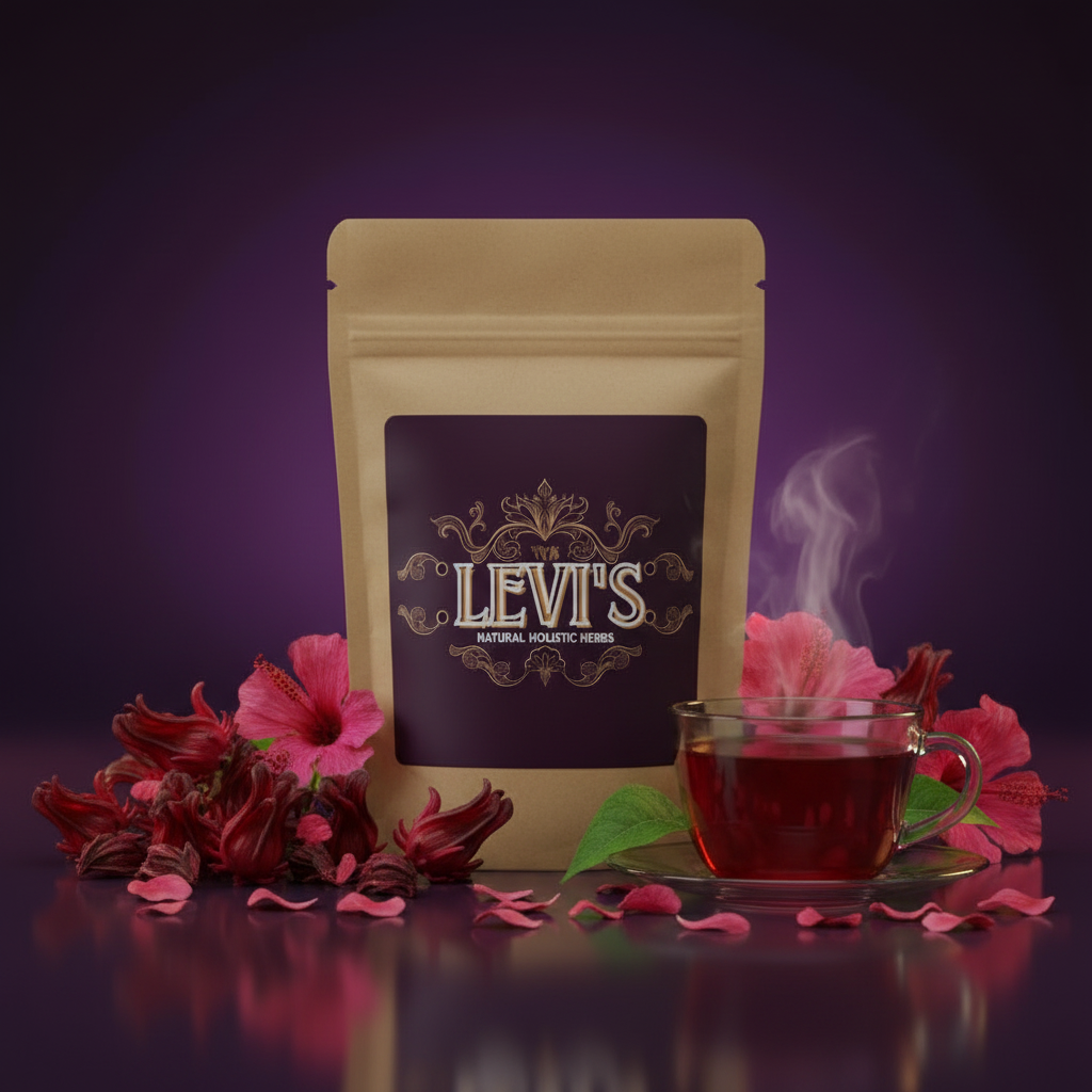 Hibiscus Flower Tea — Blood Pressure, Heart & Antioxidant Support