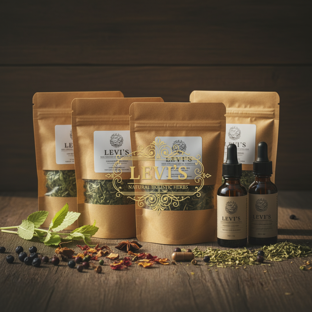 HSV Six Month Supply - 4 Kraft Bags + 2 Tincture Bottles