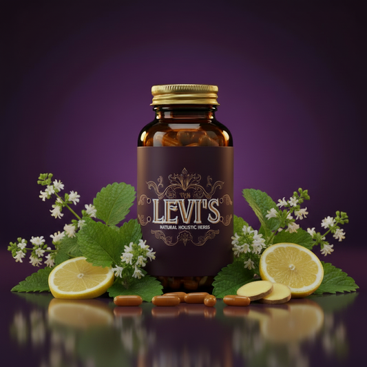 Lemon Balm Leaf Capsules Jar