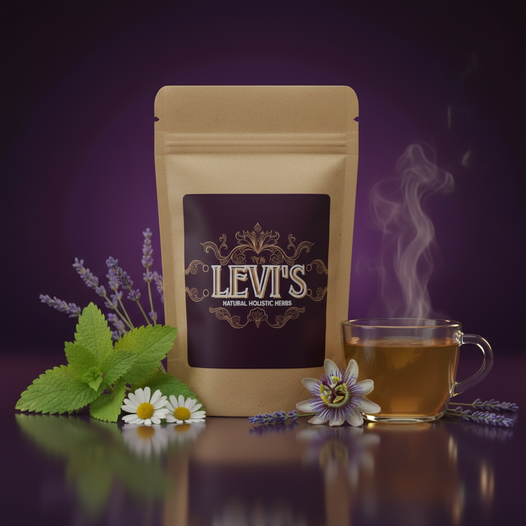 Lemon Balm Leaf Herbal Tea — Children's Anxiety, Focus & Sleep Support
