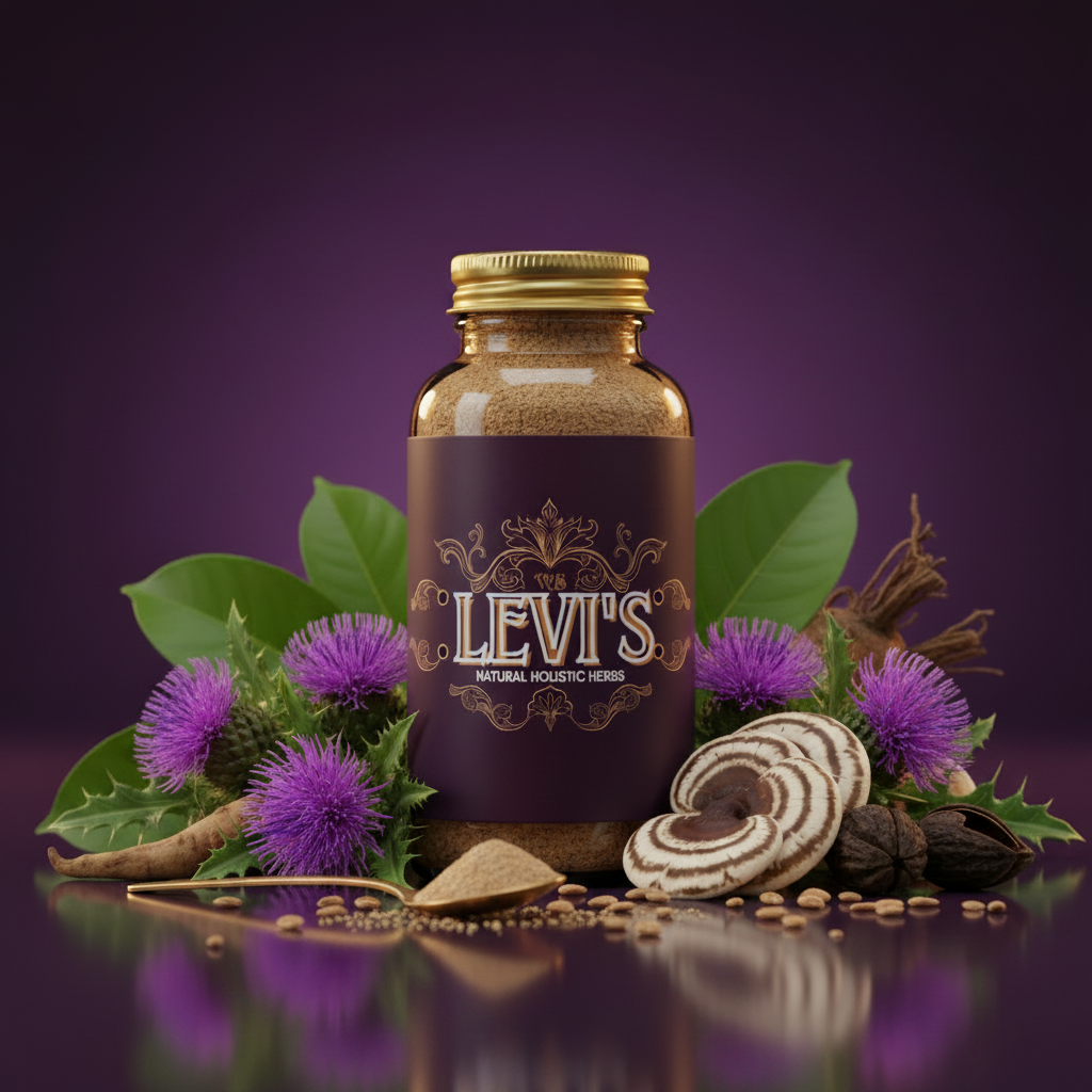 Milk Thistle Seed Powder Jar