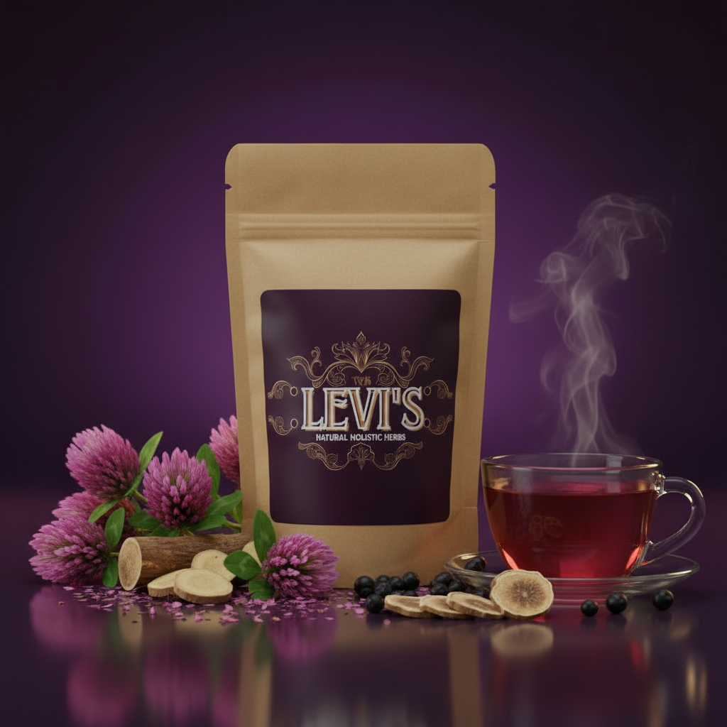 Red Clover Herbal Tea — Hormonal Balance Menopause & Bone Health